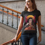 Kamado Nezuko Ramen Designed Female T-shirt - WTEE-344