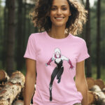 Girl's Marvel Spider Gwen T-Shirt | WTEE-366