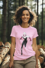 Girl's Marvel Spider Gwen T-Shirt | WTEE-366