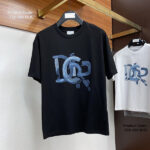 DIOR Designed Mens Half Sleeve T-shirt - TEE-082