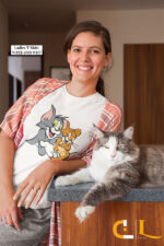 Tom & Jerry Design Printed Female T-shirt | WTEE-090 - Image 7