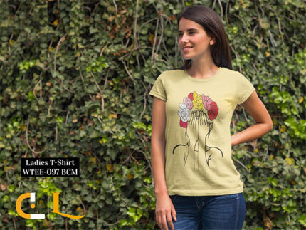 Floral & botanical Graphic Ladies T-shirt | WTEE-097