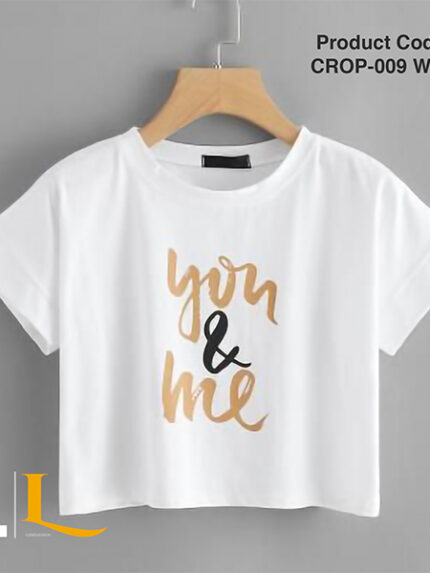 Printed Ladies Crop Top | CROP-009
