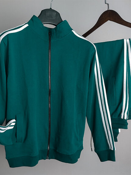 Teal 3 Stripe Joggers