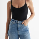 Women's Stretch Lycra Camisole | Spaghetti Strap Tank Top- Round Neck Cami