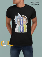 Rick & Morty Crewneck Mens T-shirt - TEE-116