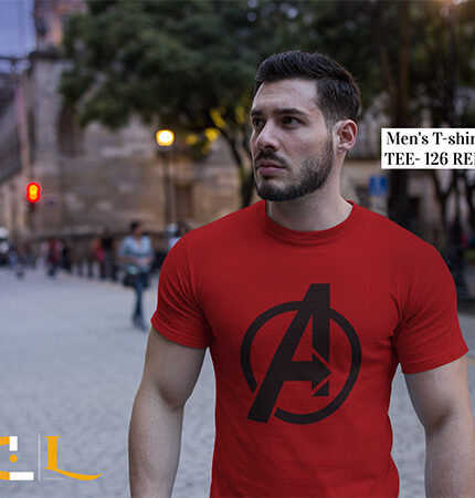 Avengers Sign Mens Round Neck T-shirt - TEE-126