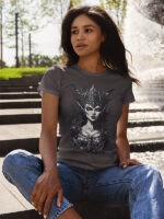 Ethereal Warrior Princess Ladies T-shirt - WTEE-1542 - Image 2