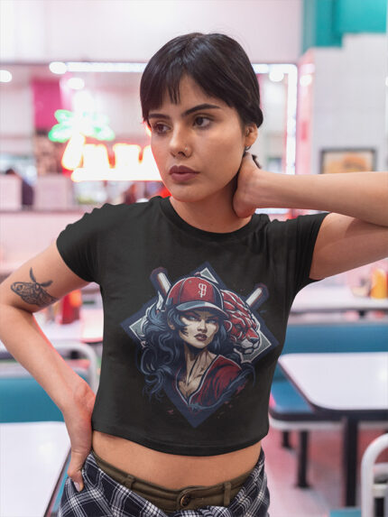 Ladies Crop Top - Crop-1565