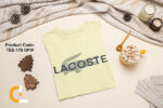 LACOSTE Letter graphic Mens T-shirt - TEE-175 - Image 2