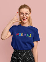 Letter Graphic Ladies T-shirt - WTEE-1040