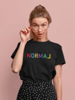 Letter Graphic Ladies T-shirt - WTEE-1040 - Image 2