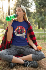 Hilarious Unicorn Parody T-Shirt - Deadpool Character Graphic - WTEE-1078 - Image 2