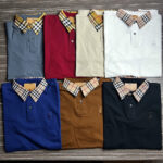 Premium Cotton Men's Polo - Brand: Burberry