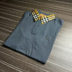 Premium Cotton Men's Polo - Brand: Burberry - Image 6