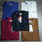Premium Cotton Men's Polo - Brand: Fila
