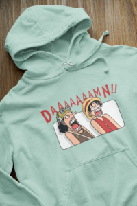 Expressive Graphic Hoodie with Bold Anime Design - HOOD-1079 - Image 4
