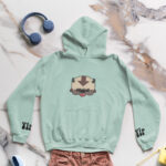 Avatar-Inspired Hoodie with Unique Sleeve Print Design - HOOD-1110 - Image 6