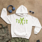 Letter Graphic Hoodie - HOOD-1113 - Image 2