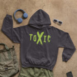 Letter Graphic Hoodie - HOOD-1113 - Image 5