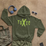 Letter Graphic Hoodie - HOOD-1113 - Image 3