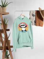 Cool Dancing Panda Designed Hoodie - HOOD-1151 - Image 6