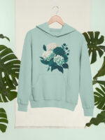 Floral Casual Hoodie - HOOD-1903 - Image 2
