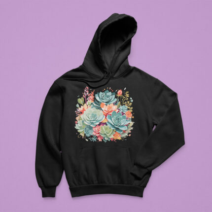 Floral Hoodie - HOOD-1904