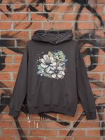 Floral Hoodie - HOOD-1905 - Image 2