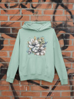 Floral Hoodie - HOOD-1905 - Image 3