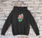 Floral Casual Hoodie - HOOD-1907 - Image 2