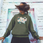 Comfy Floral Hoodie - HOOD-1908