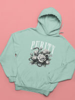 Floral Printed Hoodie - HOOD-1913