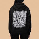 Anime Hoodie back design - HOOD-1925
