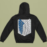 Attack On Titan Inspired Hoodie Back design- HOOD-1926 - Image 2