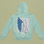 Attack On Titan Inspired Hoodie Back design- HOOD-1926 - Image 5
