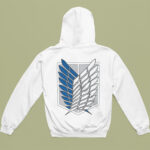 Attack On Titan Inspired Hoodie Back design- HOOD-1926