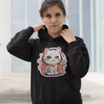 Kitty Design Hoodie - HOOD-1960