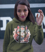 Kitty Design Hoodie - HOOD-1960 - Image 3