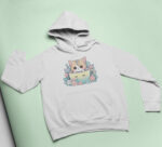 Kitty Design Hoodie - HOOD-1962 - Image 2
