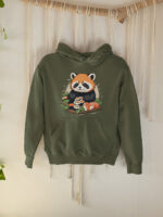 Cute Panda Hoodie - HOOD-1565 - Image 3