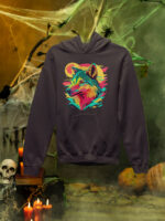 Wolf Designed Hoodie - HOOD-1966