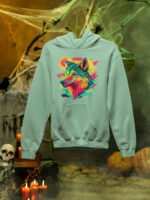 Wolf Designed Hoodie - HOOD-1966 - Image 2