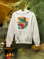 Wolf Designed Hoodie - HOOD-1966 - Image 4