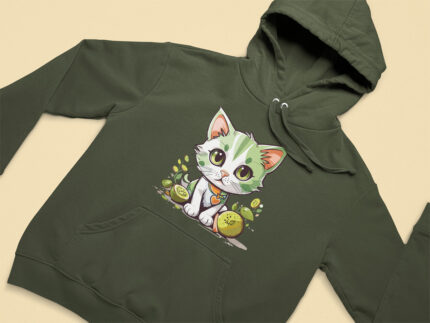 Cute Cat Lover Hoodie - HOOD-1568