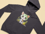 Cute Cat Lover Hoodie - HOOD-1568 - Image 3
