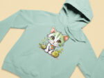 Cute Cat Lover Hoodie - HOOD-1568 - Image 5