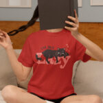 Lightweight Relaxed fit Ladies T-Shirt for a Comfortable Day – WTEE-1119