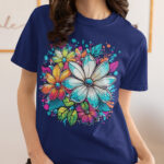 Trendy Oversized T-Shirt Perfect for Layering or Lounging - WTEE-1582