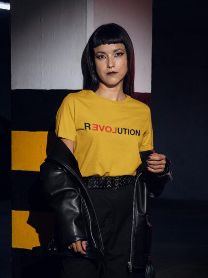 Casual Women's Typography Cotton Tee for a Simple look - WTEE-1035